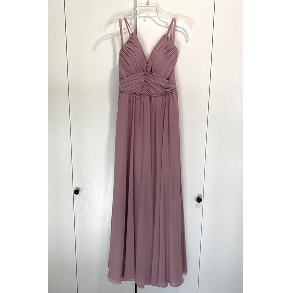 Kennedy Blue Bridesmaids Dress - Desert Rose - Picture 4 of 9